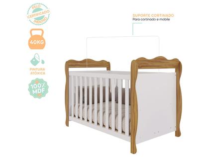 Imagem de Quarto de Bebê Completo com Guarda-roupa Berço