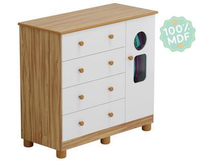 Imagem de Quarto de Bebê Completo com Guarda-roupa Berço