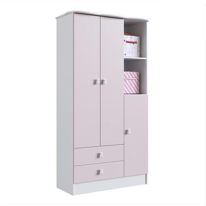 Imagem de Quarto de Bebê Completo com Guarda-Roupa e Cômoda Arco-Íris