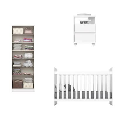 Imagem de Quarto de Bebê Completo Fantasia Espresso Móveis