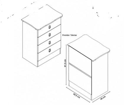 Imagem de Quarto de Bebê Completo Guarda Roupa Cômoda e Berço com Rodízio. Percasa Conjunto composto por três móveis . AZUL