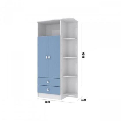 Imagem de Quarto de Bebê Completo Leãozinho com Guarda-Roupa 2 Portas, Cômoda e Berço Espresso Móveis