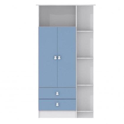 Imagem de Quarto de Bebê Completo Leãozinho com Guarda-Roupa 2 Portas, Cômoda e Berço Espresso Móveis