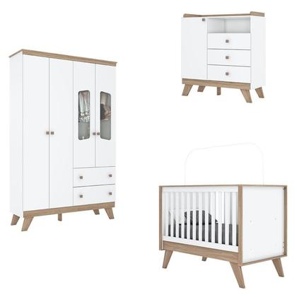 Imagem de Quarto de Bebê Completo Noah Espresso Móveis