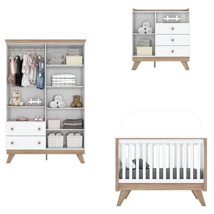 Imagem de Quarto de Bebê Completo Noah Espresso Móveis