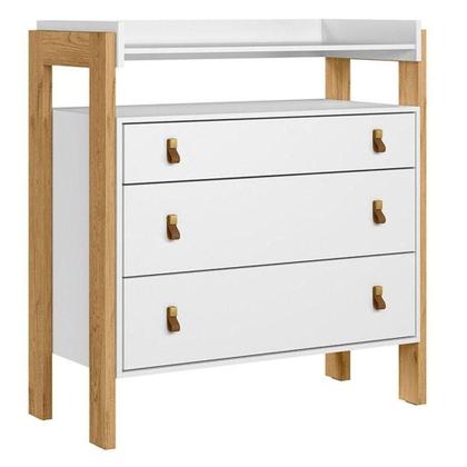 Imagem de Quarto De Bebê Fantasia Branco Acetinado Com Colchão Gazin - Qmovi