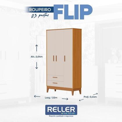 Imagem de Quarto de Bebê Flip Areia Acetinado Savana com Colchão Gazin - Reller