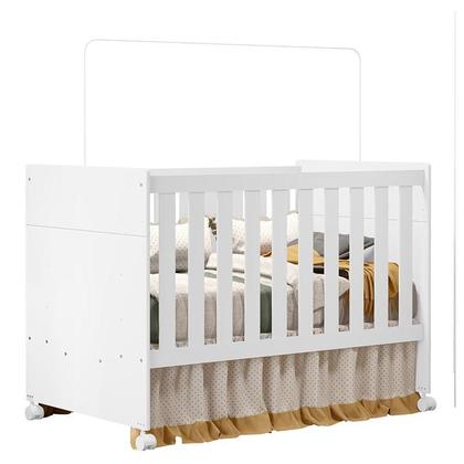 Imagem de Quarto de Bebê New Katatau Branco Acetinado  Reller