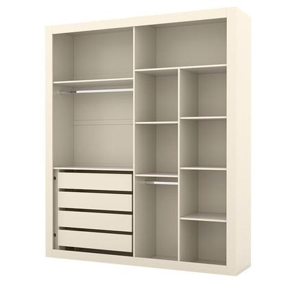 Imagem de Quarto de Bebê Tutto New 4 Portas Off White - Matic