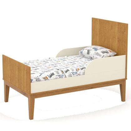 Imagem de Quarto de Bebe Unique 3 Portas com Cômoda 6 Gavetas Freijó Off White Eco Wood - Matic