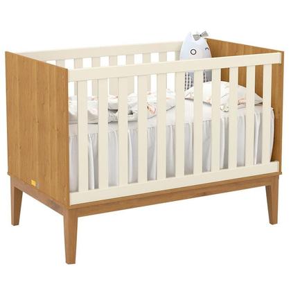 Imagem de Quarto de Bebe Unique 4 Portas com Cômoda 6 Gavetas Freijó Off White Eco Wood e Colchão Gazin - Matic