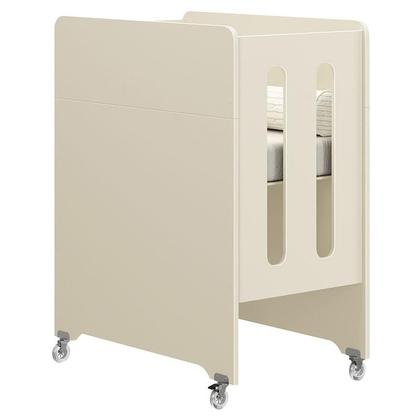 Imagem de Quarto de Bebê Zaki e Berço Americano Evolution 4 em 1 Areia Acetinado com Colchão Gazin - Reller