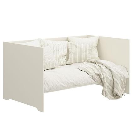 Imagem de Quarto de Bebê Zaki e Berço Americano Evolution 4 em 1 Areia Acetinado com Colchão Ortobom - Reller