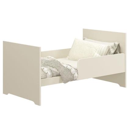 Imagem de Quarto de Bebê Zaki e Berço Americano Evolution 4 em 1 Areia Acetinado com Colchão Ortobom - Reller