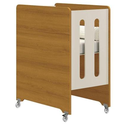 Imagem de Quarto De Bebê Zaki E Berço Americano Evolution 4 Em 1 Areia Acetinado Savana - Reller