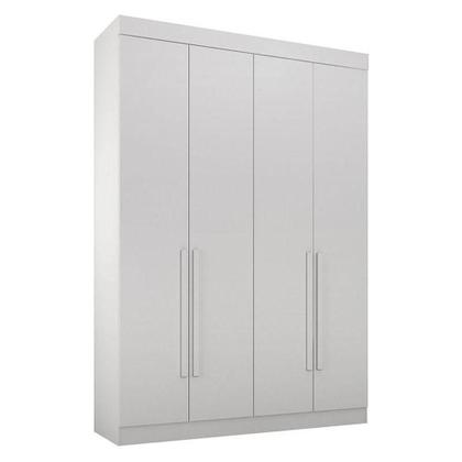 Imagem de Quarto De Casal Modulado 9 Portas Orion Branco  Leifer Móveis