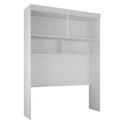 Imagem de Quarto de Casal Modulado 9 Portas Orion Branco  Leifer Móveis