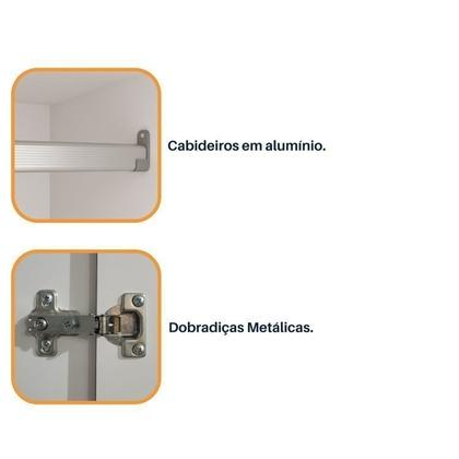 Imagem de Quarto de Casal Roupeiro 6 Portas Portugal, Cama Casal, Cabeceira e Cômoda 5 Gavetas