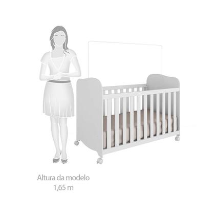 Imagem de Quarto Infantil com Berço e Guarda Roupa Uli Junior Móveis Peroba