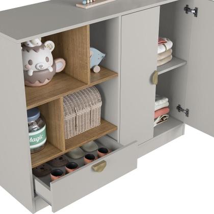 Imagem de Quarto Infantil com cama solteiro com iluminação LED Montessoriano LILLE Arenas