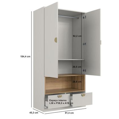 Imagem de Quarto Infantil com Cama Solteiro Montessoriana com Iluminação Led e Guarda-Roupas Lille Arenas