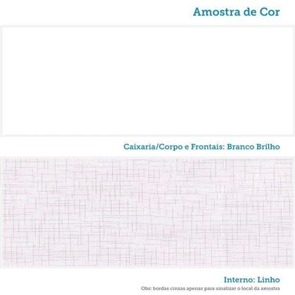 Imagem de Quarto Infantil com Guarda Roupa 4 Portas e Cômoda 1 Porta 100% Mdf Maya Clássico Espresso Móveis