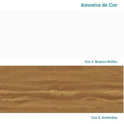 Imagem de Quarto Infantil com Guarda-roupa 4 Portas e Cômoda 1 Porta 100% Mdf Mimo Espresso Móveis