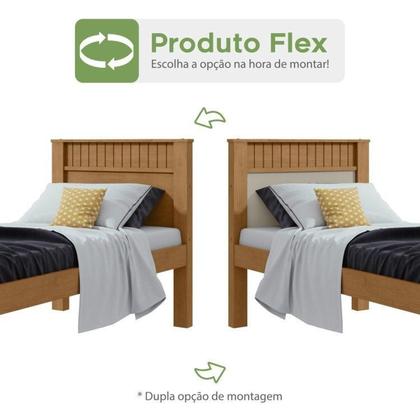 Imagem de Quarto Infantil com Guarda-Roupa Solteiro 4 Portas 2 Gavetas Alonzo e Cama Solteiro Athenas Amêndoa Clean