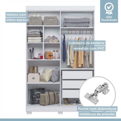 Imagem de Quarto Infantil Completo com Guarda-roupa e Beliche Théo