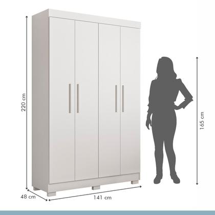 Imagem de Quarto Infantil Completo com Guarda-roupa e Beliche Théo