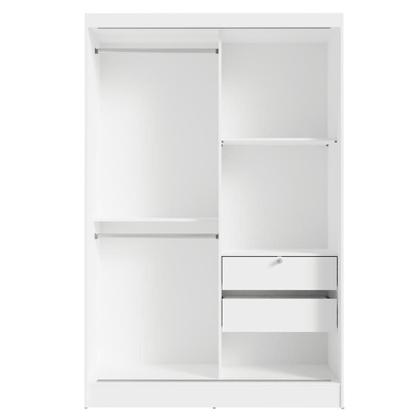 Imagem de Quarto Infantil Completo Guarda-Roupa 2 Portas 2 Gavetas e Cômoda Madesa