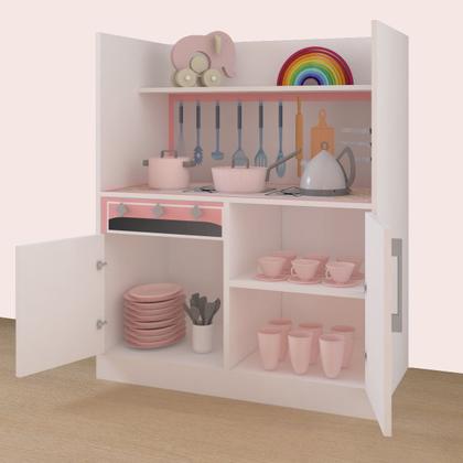 Imagem de Quarto Infantil Completo Viagem Encantada 4 Portas 1 Gaveta Branco - Panorama Móveis