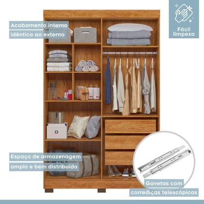 Imagem de Quarto Infantil/juvenil com Beliche Flórida e Guarda Roupa 4 Portas 3 Gavetas Flórida 100% Mdf