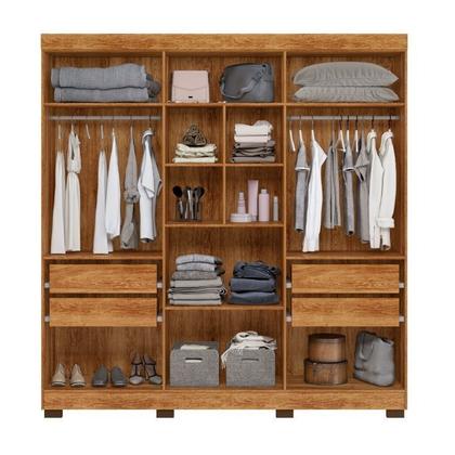 Imagem de Quarto Infantil/juvenil com Beliche Flórida e Guarda Roupa 6 Portas 4 Gavetas Flórida 100% Mdf