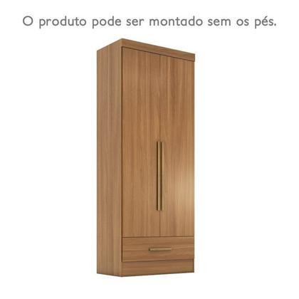 Imagem de Quarto Modulado 3 Peças 6 Portas 3 Gavetas com Espelhos Smart Plus