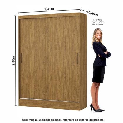 Imagem de Quarto Modulado Casal 6 Portas Belém Carioca Móveis