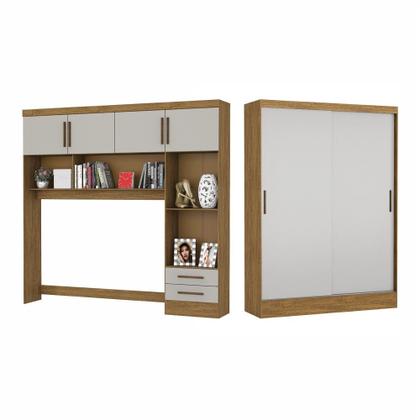 Imagem de Quarto Modulado Casal 6 Portas Belém Carioca Móveis