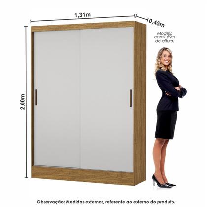 Imagem de Quarto Modulado Casal 6 Portas Belém Carioca Móveis