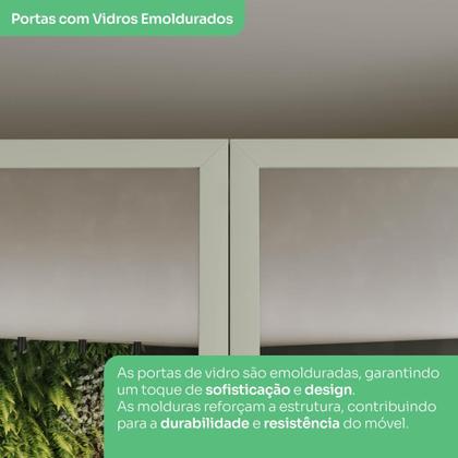 Imagem de Quarto Modulado Casal 9 Portas 3 Gavetas Canto Oblíquo Areia