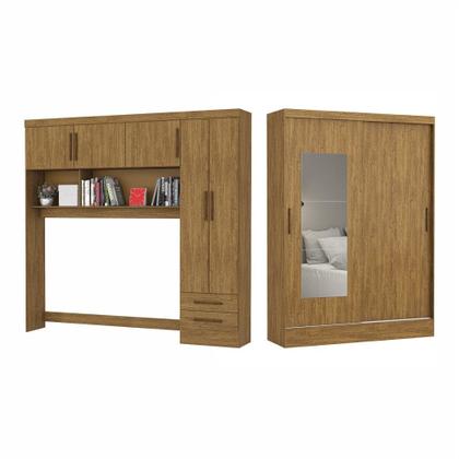 Imagem de Quarto Modulado Casal com Espelho 7 Portas Belém Carioca Móveis