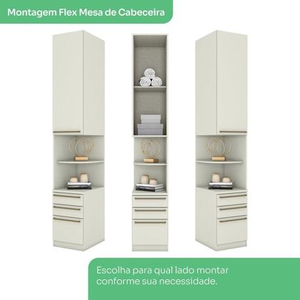 Imagem de Quarto Modulado Casal Completo 10 Portas 6 Gavetas Seletto