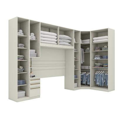 Imagem de Quarto Modulado Casal Completo 10 Portas 6 Gavetas Seletto