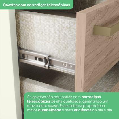 Imagem de Quarto Modulado Casal Completo 5 Peças 10 Portas Predileto