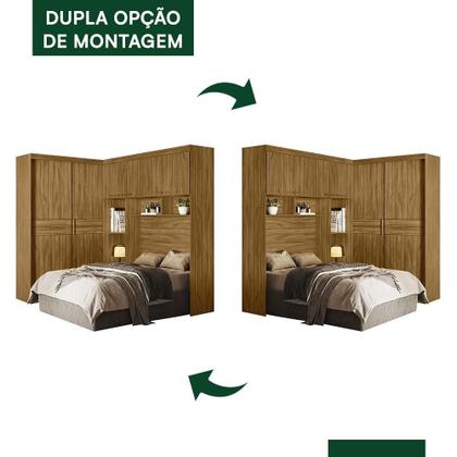 Imagem de Quarto Modulado Casal Florença - Moval