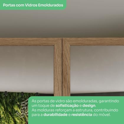 Imagem de Quarto Modulado Completo Casal 5 Peças 10 Portas 6 Gavetas Seletto