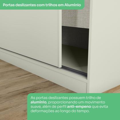 Imagem de Quarto Modulado Completo Casal 6 Peças 11 Portas 9 Gavetas Predileto