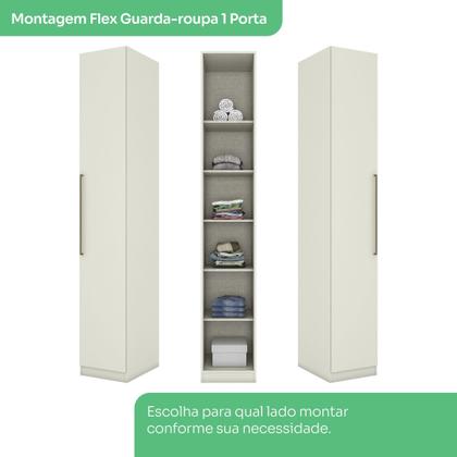 Imagem de Quarto Modulado Completo Casal 7 Peças 12 Portas 9 Gavetas Predileto