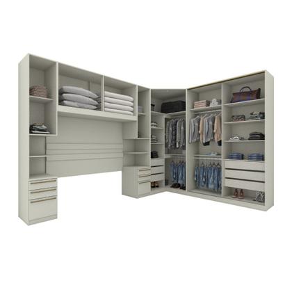 Imagem de Quarto Modulado Completo Henn Seletto 5 Peças 10 Portas 6 Gavetas