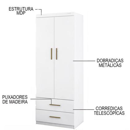 Imagem de Quarto Modulado Juvenil Completo  Com Bicama Solteiro