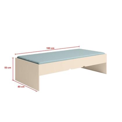 Imagem de Quarto Modulado Juvenil Completo Com Bicama Solteiro